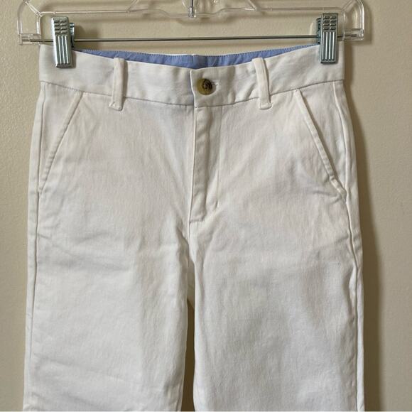 NWT Janie and Jack Twill Pants White Boys Size 8 - Picture 3 of 12